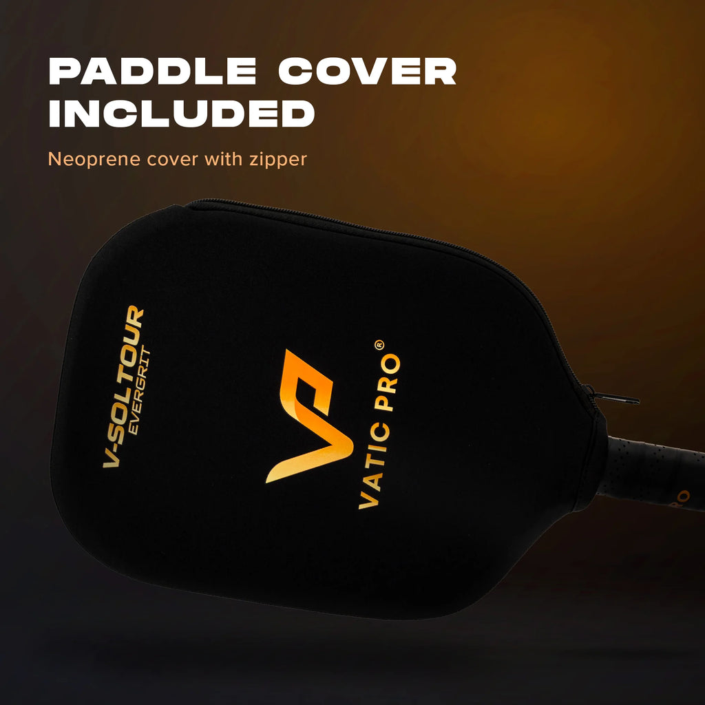 VATIC PRO V-Sol Tour with Evergrit (Flash-LH) (16mm) (Includes Paddle Cover)