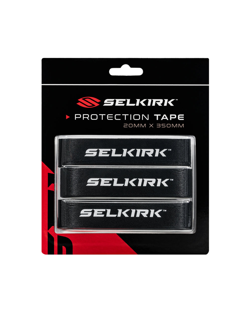Selkirk Pickleball Paddle Protective Edge Guard Tape (20mm) - Black