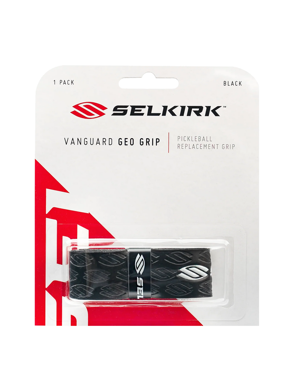 Selkirk Sport VANGUARD Geo Pickleball Overgrip - Black