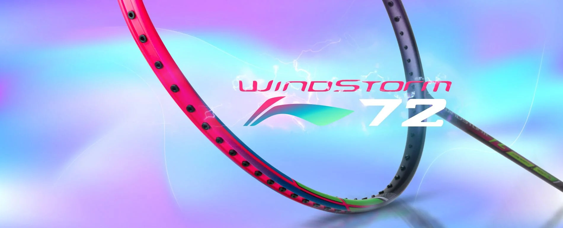 Li-Ning Windstorm 72 4U Badminton Racket (Unstrung)