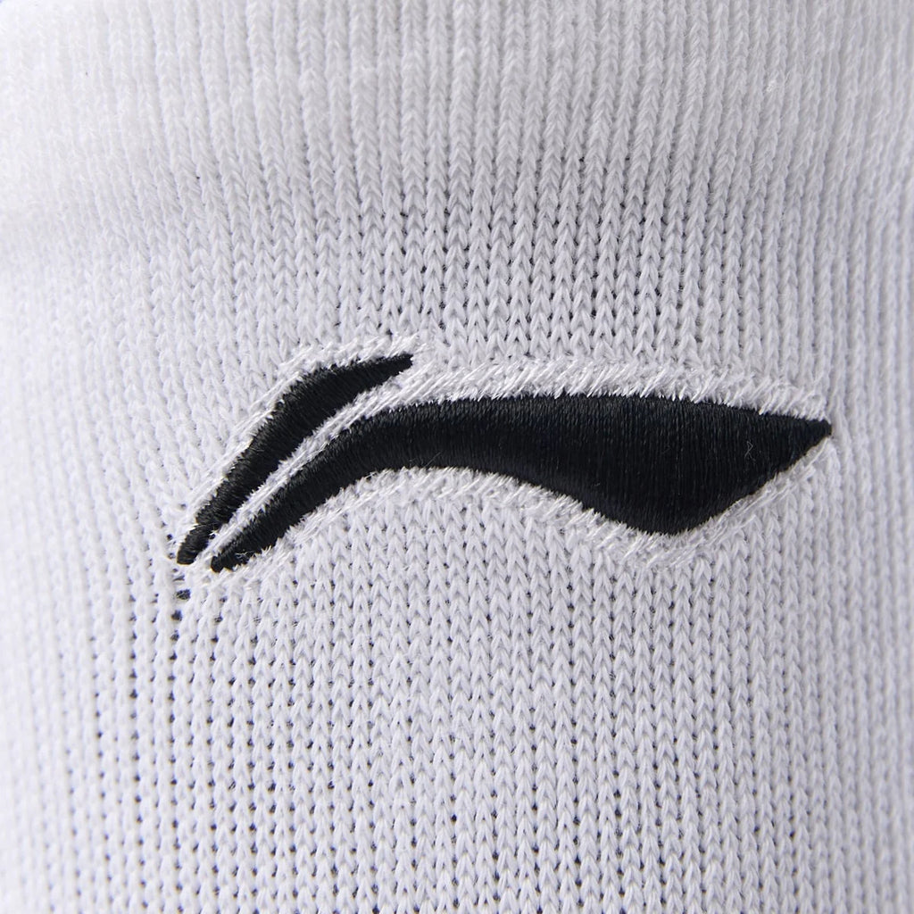 Li-Ning Mid Cut Socks (White/Black/Blue/Red)